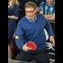 Bill Gates of Microsoft playing ping pong!!!!!!