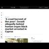 'A cruel harvest of the poor': Israeli allegedly behind human organ black market arrested in Europe Cyprus. Warrant for same crimes in Russia. Wanted by Interpol , human trafficking.