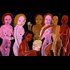 Artist Targeted by Pizzagate Speaks Out, lady and man with antlers in one picture, people holding severed heads in others