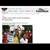 Almost Pizzagate Satanic level shit in Desi India. After mass protests, Indian court orders arrest of Hindu politician Kuldeep Singh Sengar BJP for gang rape and murder. Father died in police custody