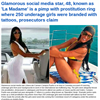 Instagram thot accused of forcing hundreds, perhaps 1000s, of young girls into international sex trafficking ring. 9 months ago Israelis were caught doing the same thing in Colombia