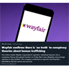 Wayfair investigated themselves really fast and confirmed they are not involved in human trafficking. Thanks Twitter and Wayfair for putting that "conspiracy theory" to bed!