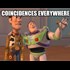 just coincidences