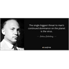 "The single biggest threat to man's continued dominance on the planet is the virus" - (((Nobel Prize Winner Joshua Lederberg)))