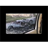 Burnt Cars, Buses and a Crashed Helicopter on a California Beach, the laser drones must have chased fleeing survivors onto the beach before "incinerating" them - Jew fingerprints are all over this