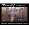 Diversity Means: Chasing Down the Last White Person