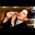 David Miliband, CEO/International Rescue Committee, "tries some pizza."