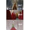 Melania Trump Christmas Decorations... dark to light?