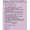 List of "nothing's" happening today.