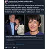 Mainstream media openly admitting Jeffery Epstein and Ghislaine Maxwell are Jewish spies and that Maxwell is currently hiding in a safehouse in Israel.