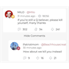 Q followers threaten to kill Jew