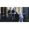 Brit who claimed to be the "real" Prince Harry and to have been forcibly replaced as a child by an impostor, was found dead this morning in his hotel room -- multiple gunshots/