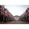 UK raises flags at Buckingham Palace during final hours in the EU.