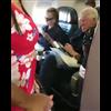 Bill Clinton reads Crimson Lake, a book about a guy who rapes and kills a teen girl, while flying Commercial with Hillary. Air Force 1 to Air Force None!