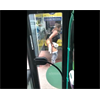 Diversity-shithole France: Female African Migrant Pissing at Bus Station