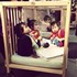 John Podesta's Aide, Milia Fisher, on Instagram. "#Babies in #babycages #babyzoo"