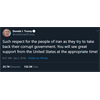 2 year delta from today gives us this tweet from POTUS referencing Iran. (1/3/2018). Future prove past much?