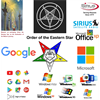 Microsoft and Google use the colors from the Order of the Eastern Star