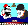 Who are the old men driving little kid cars? Can someone explain all the old boys club Babylon symbols & Pentagrams you see around California?...its basically just another cult to control the Goyim?