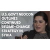 "At a US gov-funded think tank, this official who oversaw Congress' Syria Study Group outlines the continued regime-change strategy."