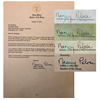 Latest: Pelosi fires back with letter to Trump.....Signatures DO NOT MATCH!!!! WTH is going on???