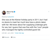 Mudshark Ellen K. Pao (Former Reddit CEO) talks about 2011 in deleted tweet on G. Maxwell and the Kleiner Perkins pedophile party?