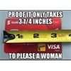 Men, it only takes 3 1/4 inches!