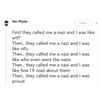 They called me Nazi